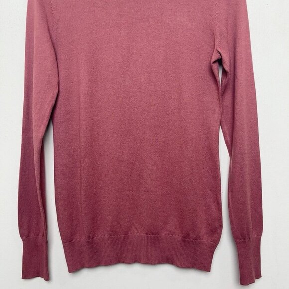 Banana Republic Womens Medium Turtle Neck Light Weight Silk Sweater - Picture 5 of 14